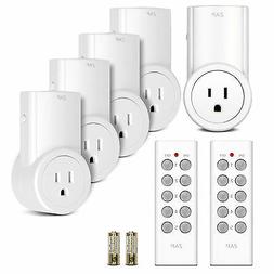 Control Electrical Light Outlet Switch（1, 3, 5 Pack）