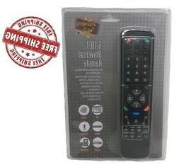 Control 6 In 1 Tv Dvd Vcr Satellite Receiver Cable Box Audio