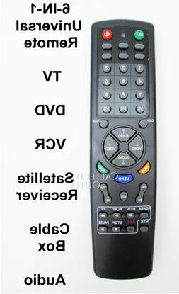 Controller 6 In 1 Tv Dvd Vcr Satellite Receiver Cable Box Au